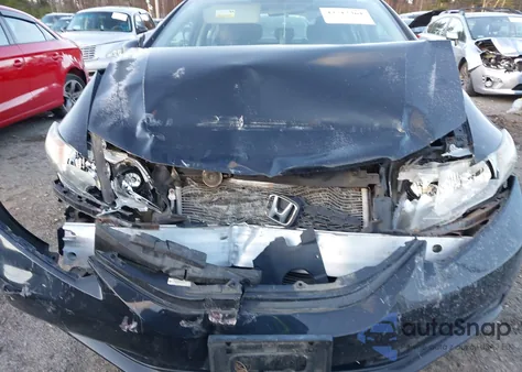 2013 Honda Civic Lx из США, поврежденный, VIN 2HGFB2F5XDH527579